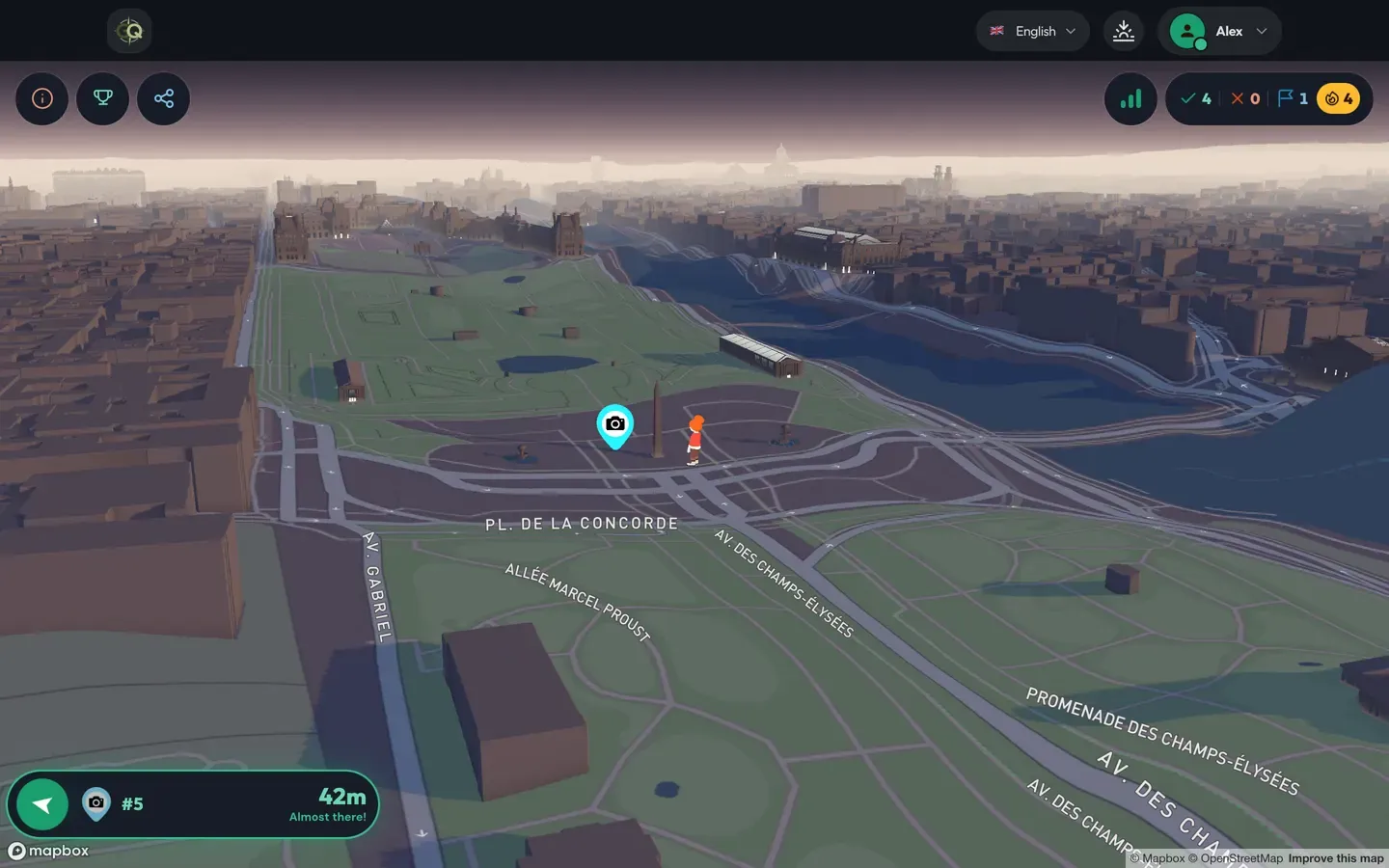 Opgave 5 — Place de la Concorde.