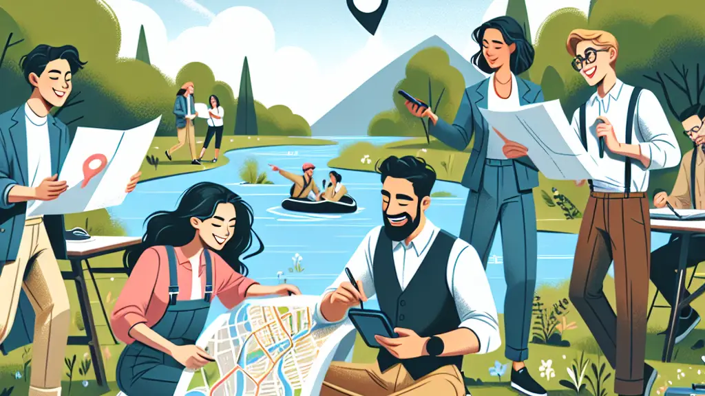 Team building corporativo al aire libre: Organiza un día de desafío GeoQuestr