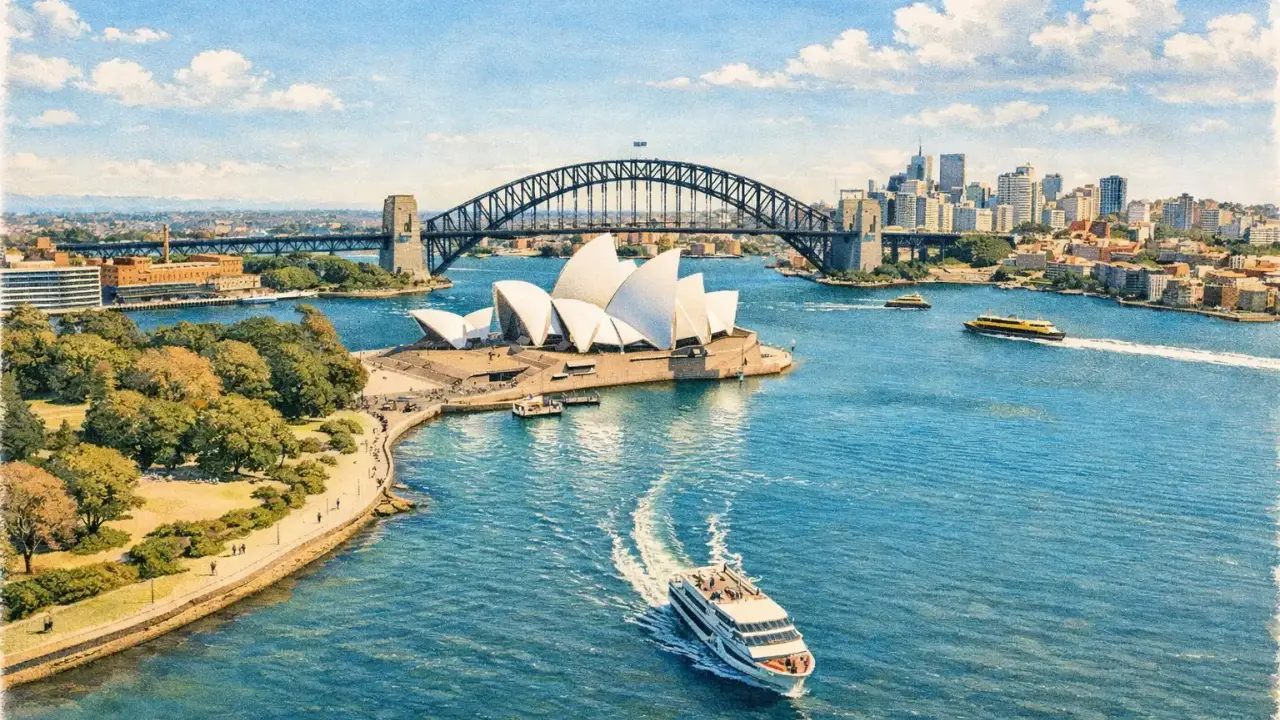 Lawatan Bandar Sydney