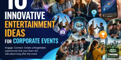 10 innovativa underhållningsidéer för företagsevent