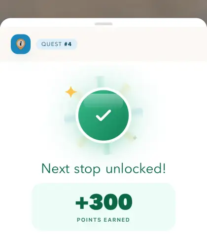 Next stop unlocked