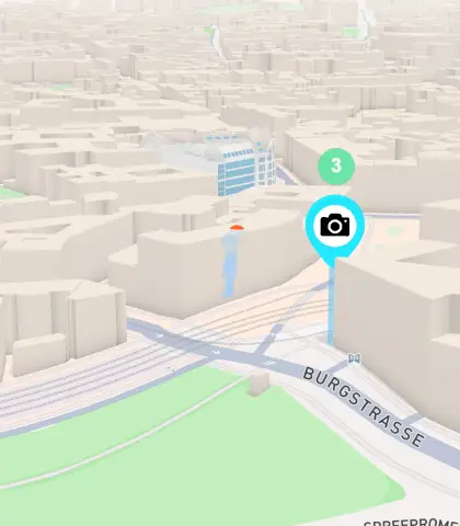 Walk to the next marker