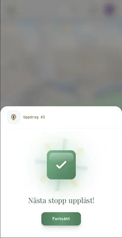 Volgende stop ontgrendeld