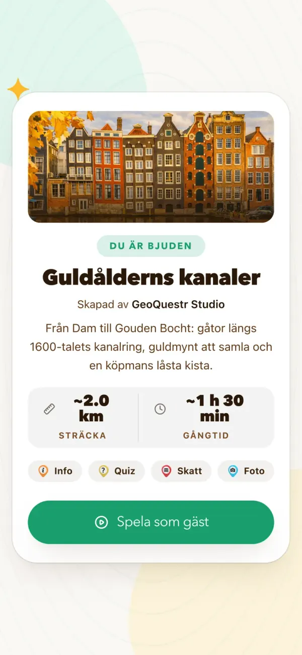 Starta vid Dam