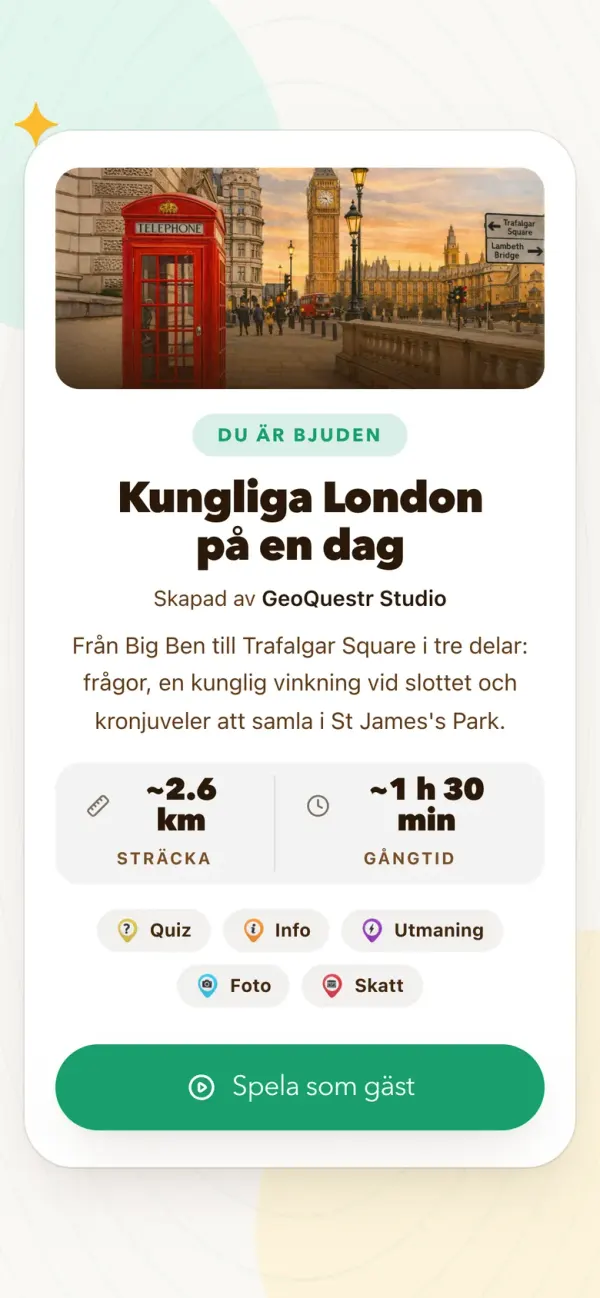 Starta vid Big Ben