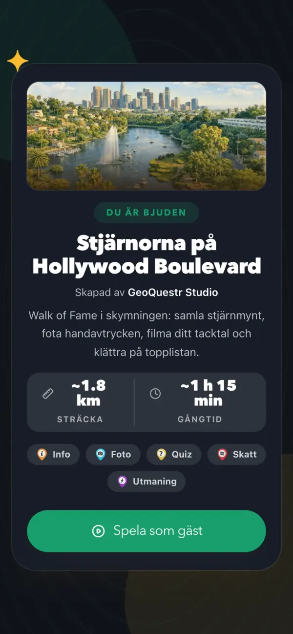 Starta vid Hollywood Roosevelt