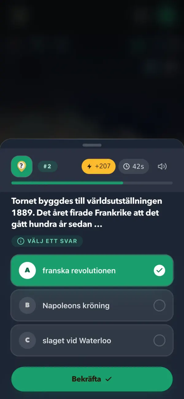 Sextio sekunder per fråga