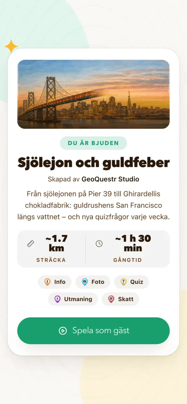 Starta vid Pier 39