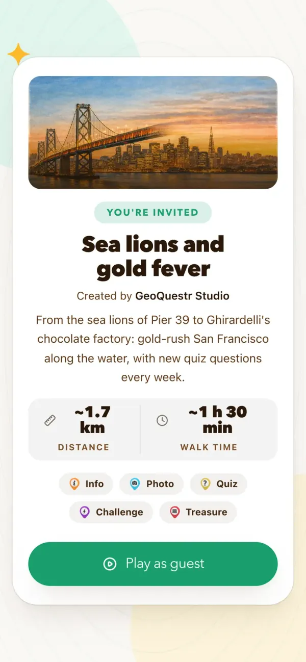 Start am Pier 39