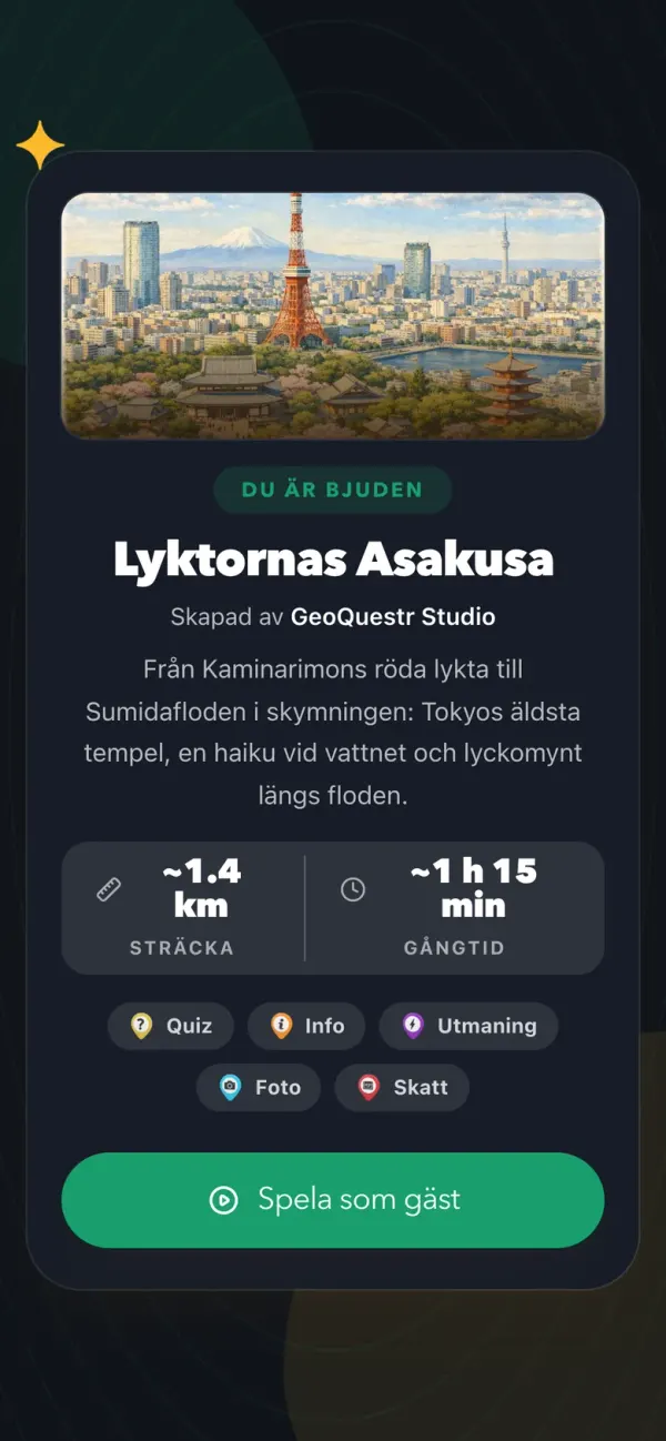 Starta vid Kaminarimon