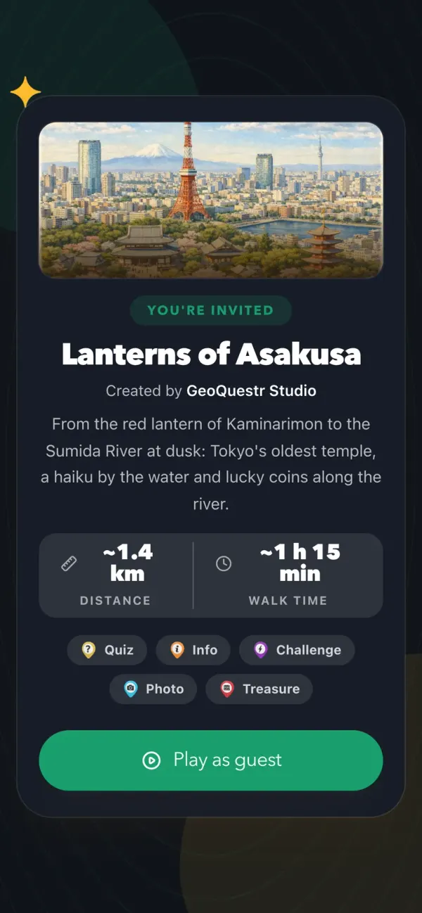 Start at Kaminarimon
