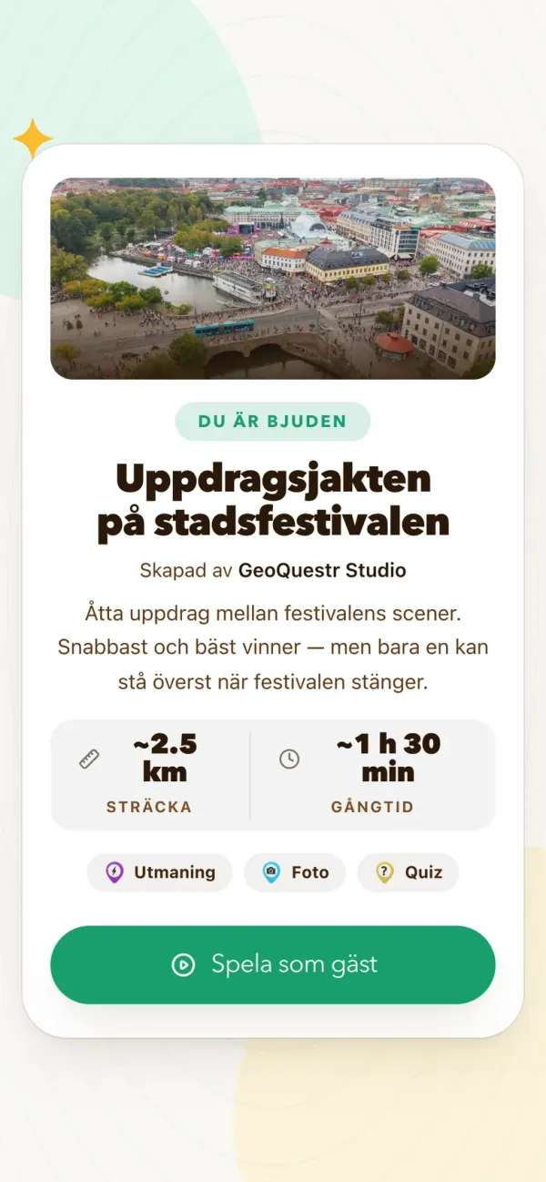 Startskottet